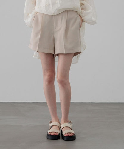 日本代購｜LOWRYS FARM LOWRYS FARM（ローリーズファーム） パンツ バスケットショートパンツ 637612 レディース【ベージュ / M】｜ZOZOTOWN