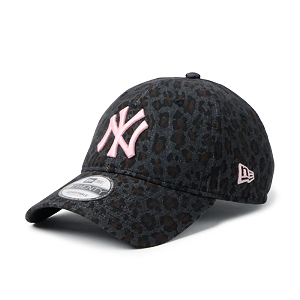 日本代購｜NEW ERA 帽子 - 9TWENTY 獵豹紋 黑粉色帽子｜NEW ERA,NEW ERA MENS