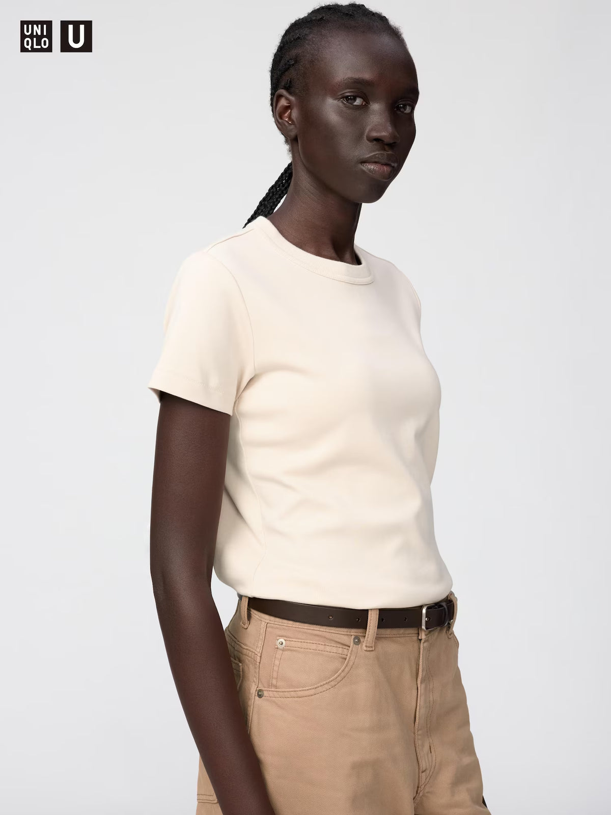 日本代購｜UNIQLO T恤 - クルーネックT 40 CREAM / S｜UNIQLO