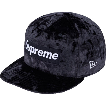 日本代購｜Supreme 帽子 - Crushed Velvet Box Logo 帽子【Woodland Camo】｜Supreme