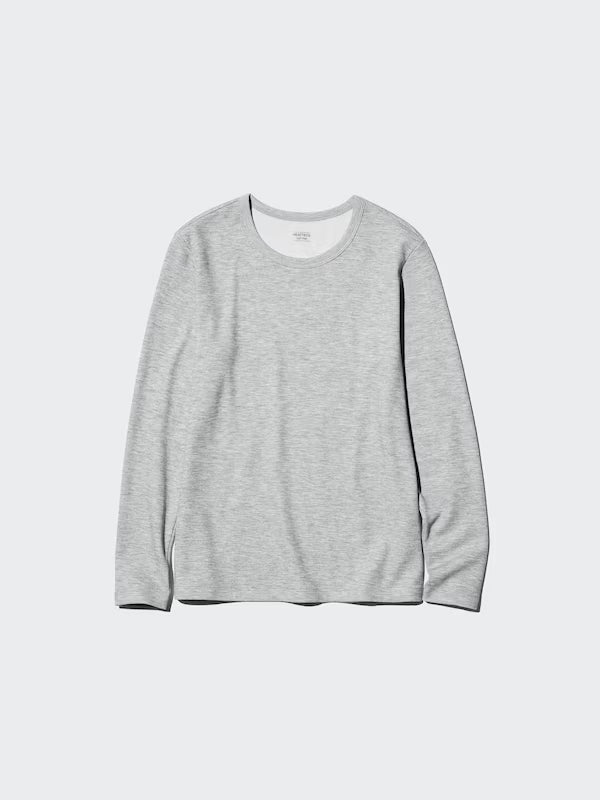 日本代購｜UNIQLO T恤 - 極暖ヒートテック棉質圓領T恤｜UNIQLO