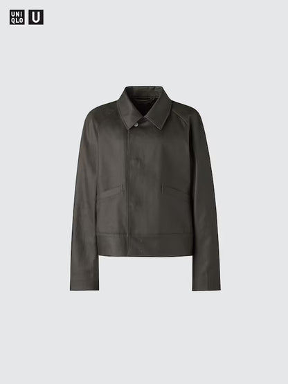 日本代購｜UNIQLO 外套 - コーティングブルゾン外套｜UNIQLO