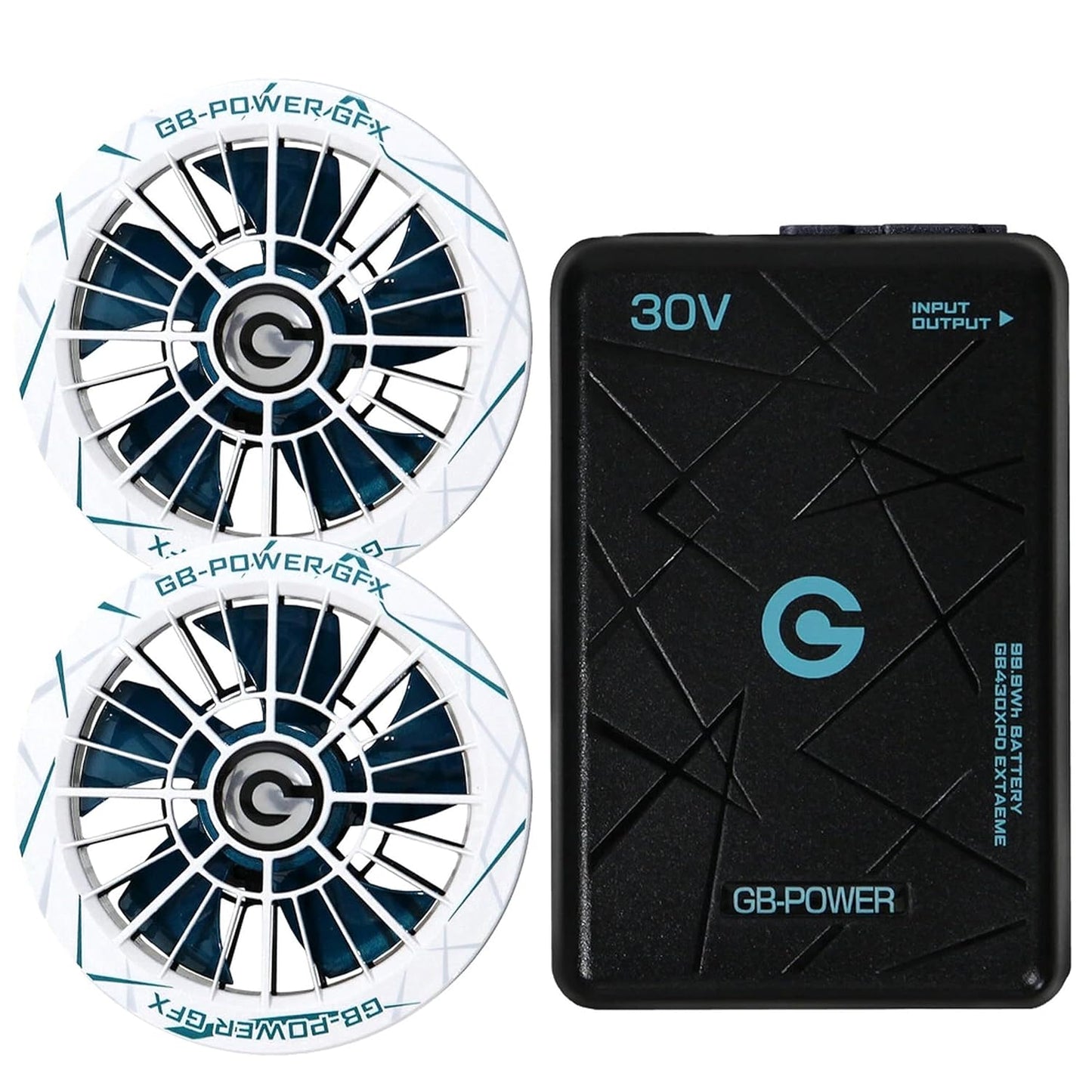 日本代購｜GB-POWER 風扇與電池套裝 - 30V風扇+30V電池套裝 2026年模型｜Amazon JP