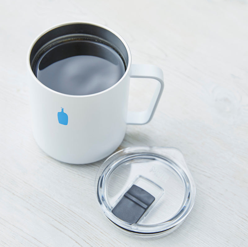 Blue bottle 藍瓶咖啡白色旅行馬克杯