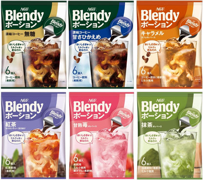 日本代購｜AGF 咖啡飲品 - ブレンディ 6種飲み比べ冰咖啡套裝｜Amazon JP