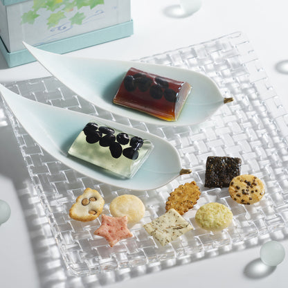 小倉山莊夏季印記6袋＋涼菓4個（米菓6袋＋涼菓4個）