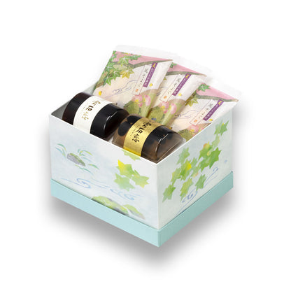 小倉山莊夏季印記6袋＋涼菓4個（米菓6袋＋涼菓4個）