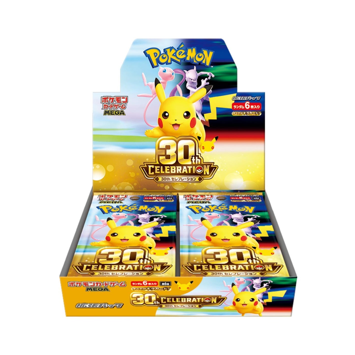 日本代購｜寶可夢 擴充包 - 卡牌 MEGA 30周年慶祝擴充包｜Pokémon Center