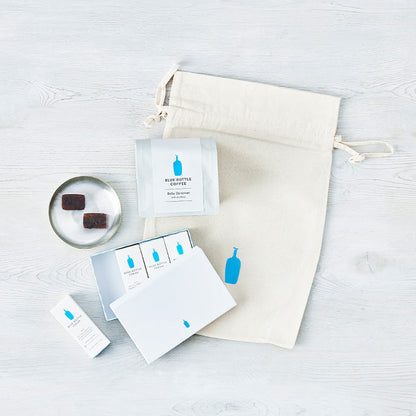 【線上限定】藍瓶 羊羹與咖啡豆的套裝