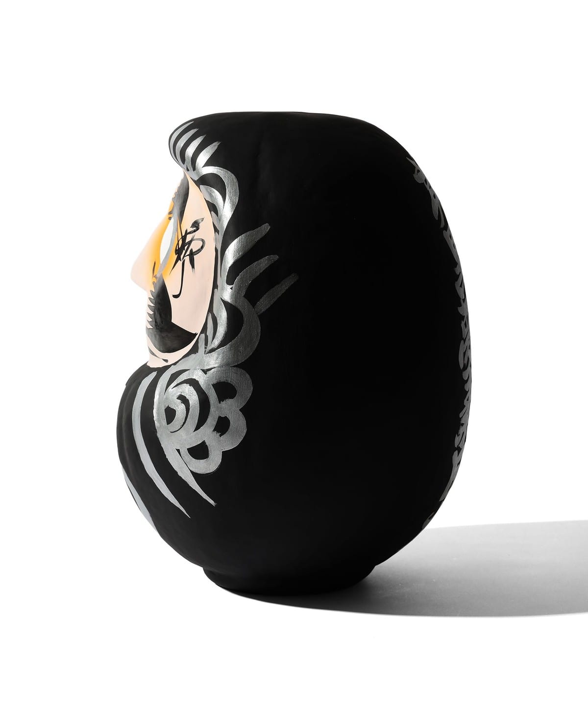 日本代購｜BEAMS 裝飾品 - JAPAN 限定 白河達摩 墨黑 35cm｜BEAMS