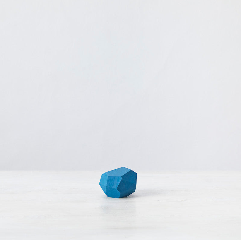 Blue bottle 藍瓶咖啡 tumi-isi 藍色木製積木