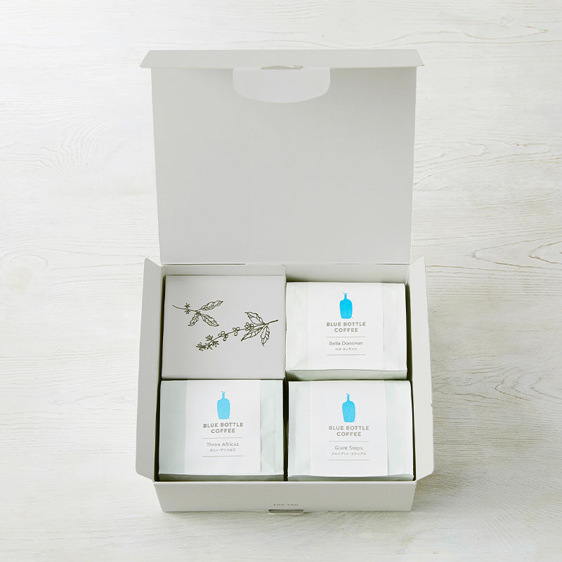 Blue bottle 藍瓶咖啡咖啡豆禮盒（3個入）