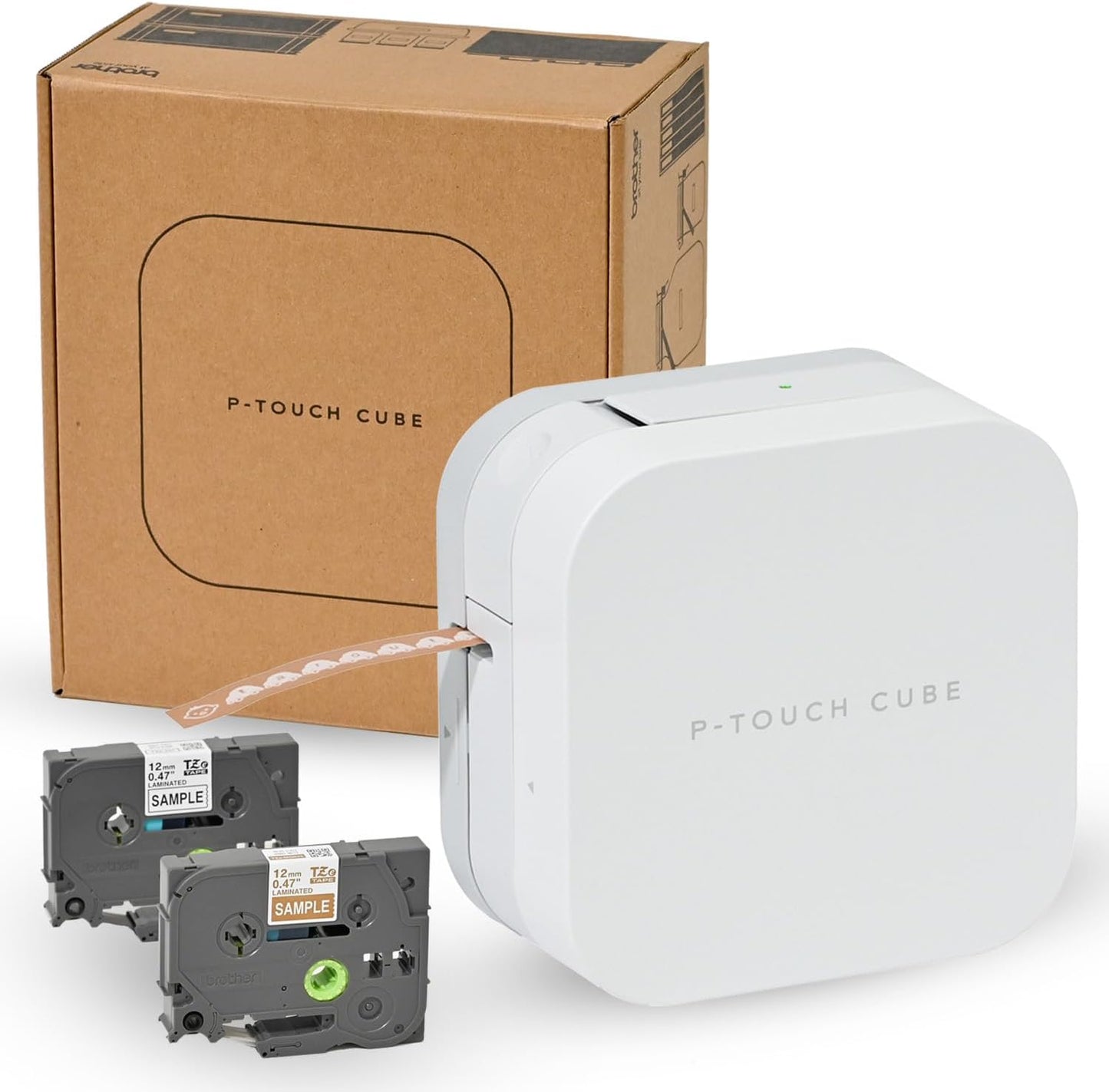 日本代購｜兄弟 标签打印机 - P-Touch Cube PT-P910BT 标签打印机｜Amazon JP