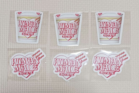日本代購｜HUMAN MADE 貼紙 - 杯麵貼紙6枚｜Mercari