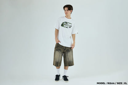 BAPE 1ST CAMOVING APE HEAD TEE