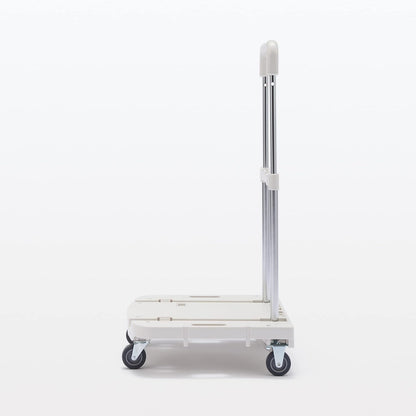 日本代購｜無印良品のストアを表示 無印良品 持ち手の高さを変えられるポリプロピレン台車 幅39×奥行44×高さ62?87.5cm 12823506 台車 折り畳み 軽量｜Amazon JP