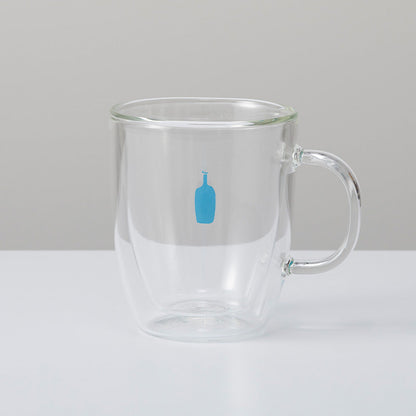 Blue bottle 藍瓶咖啡雙層玻璃馬克杯