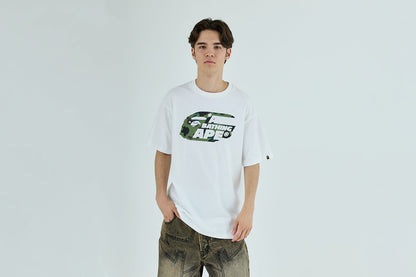 BAPE 1ST CAMOVING APE HEAD TEE