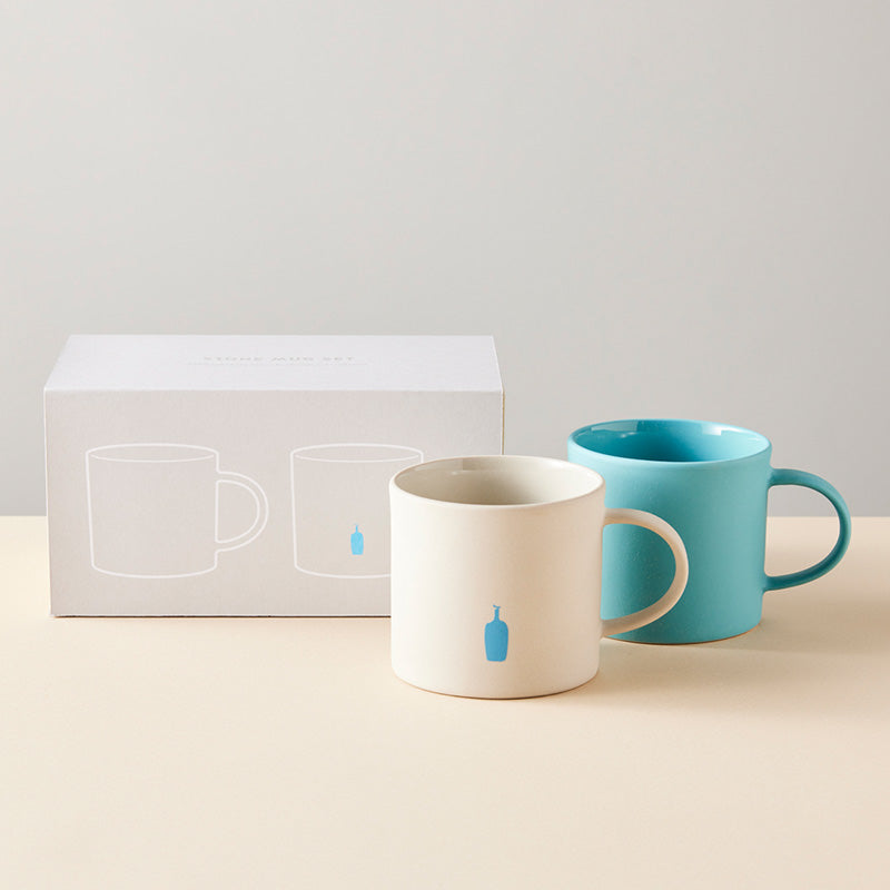 Blue bottle 藍瓶咖啡 石頭馬克杯 組合