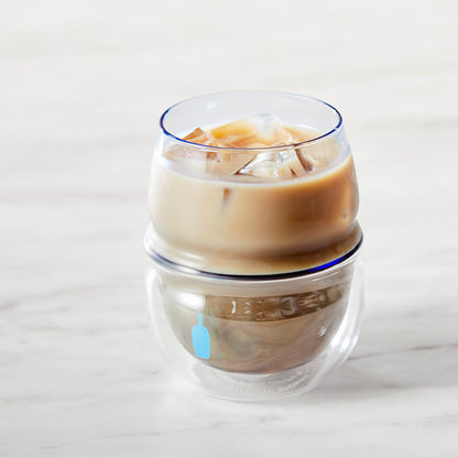 Blue bottle 藍瓶咖啡 雙層玻璃馬克杯
