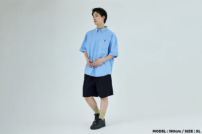 BAPE BELT 1 PLEAT ELASTICATED RELAXED FIT SHORTS