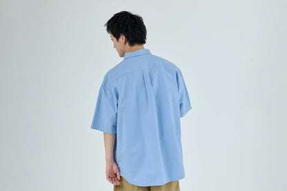 BAPE ONE POINT LINE CAMO JACQUARD OXFORD 短袖襯衫