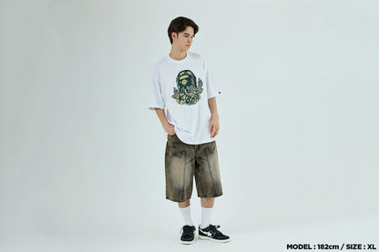 BAPE RESORT APE HEAD RELAXED FIT TEE