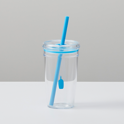 Blue bottle 藍瓶咖啡透明冷飲隨行杯(16盎司)