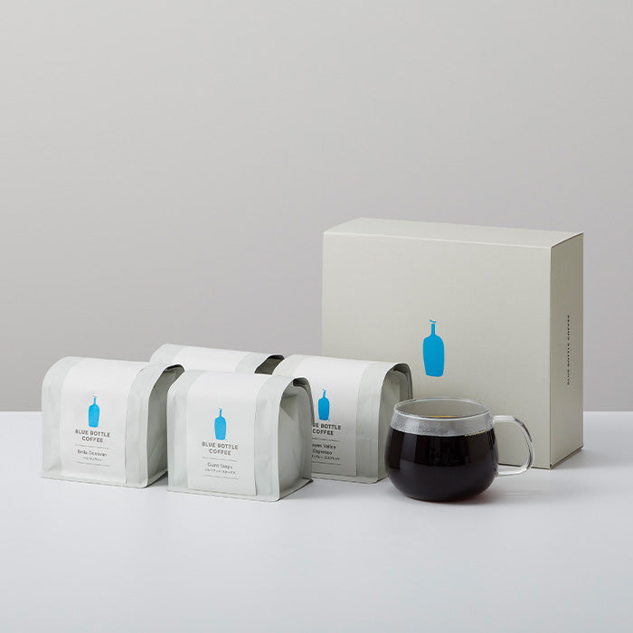 Blue bottle 藍瓶咖啡咖啡豆禮盒（4個入）