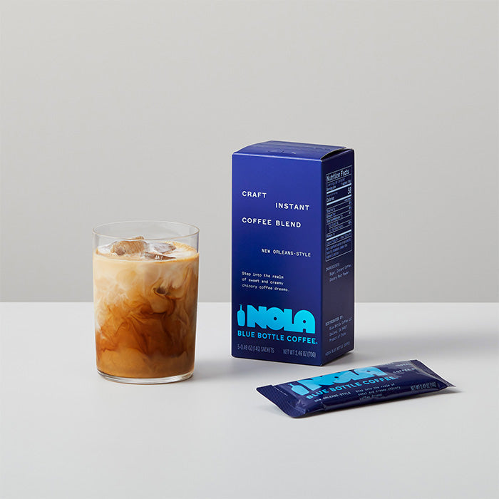 Blue bottle 藍瓶咖啡【線上限定】即溶咖啡＆清晰冷飲隨行杯(16oz) in 手提袋