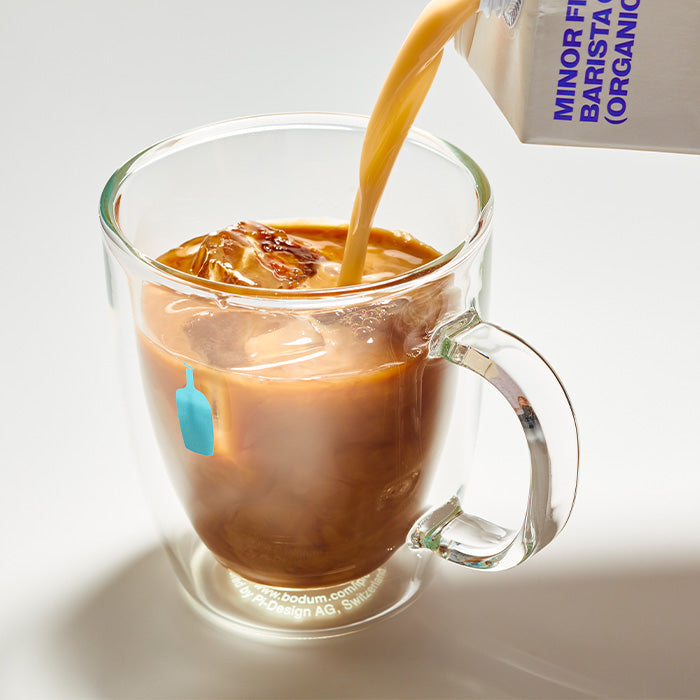 Blue bottle 藍瓶咖啡雙層玻璃馬克杯