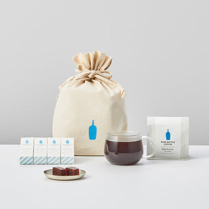 【線上限定】藍瓶 羊羹與咖啡豆的套裝