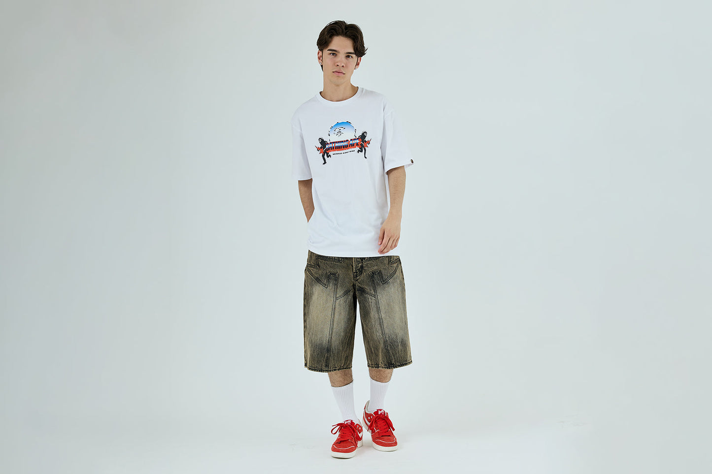 BAPE METAL APE HEAD TEE