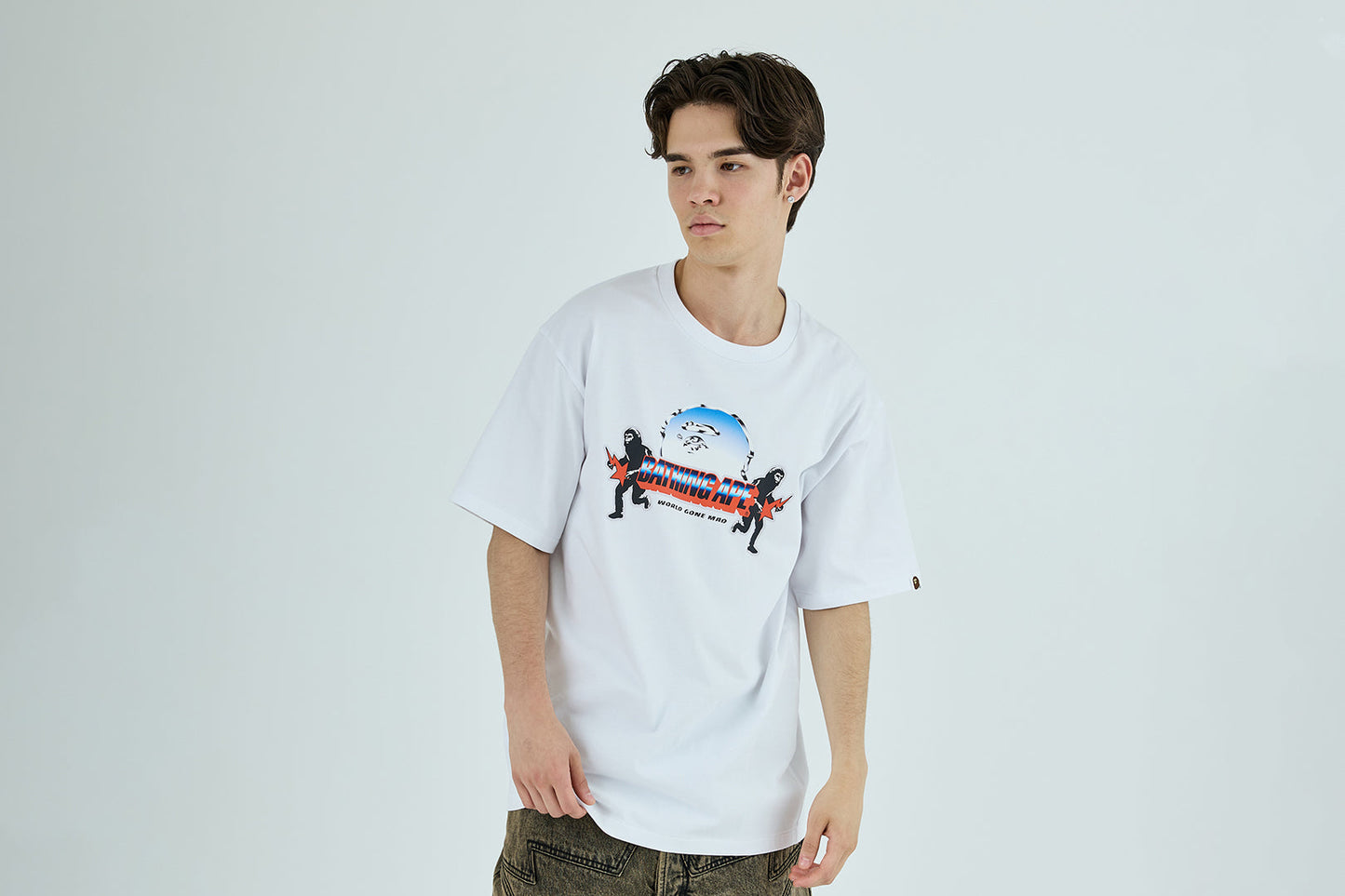 BAPE METAL APE HEAD TEE