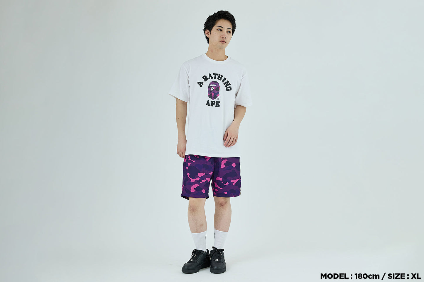 BAPE COLOR CAMO COLLEGE TEE