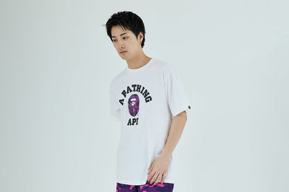 BAPE COLOR CAMO COLLEGE TEE