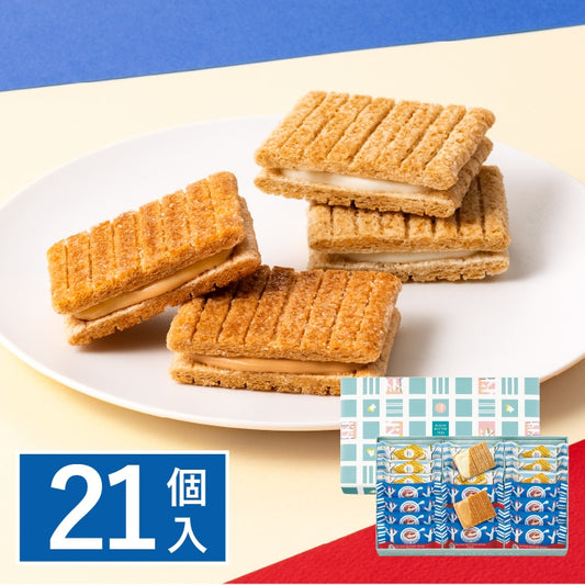 砂糖奶油樹季節限定焦糖布蕾沙琪瑪21個入