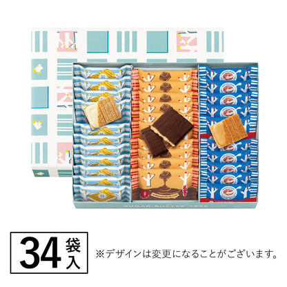 砂糖奶油樹 34袋入華麗收藏