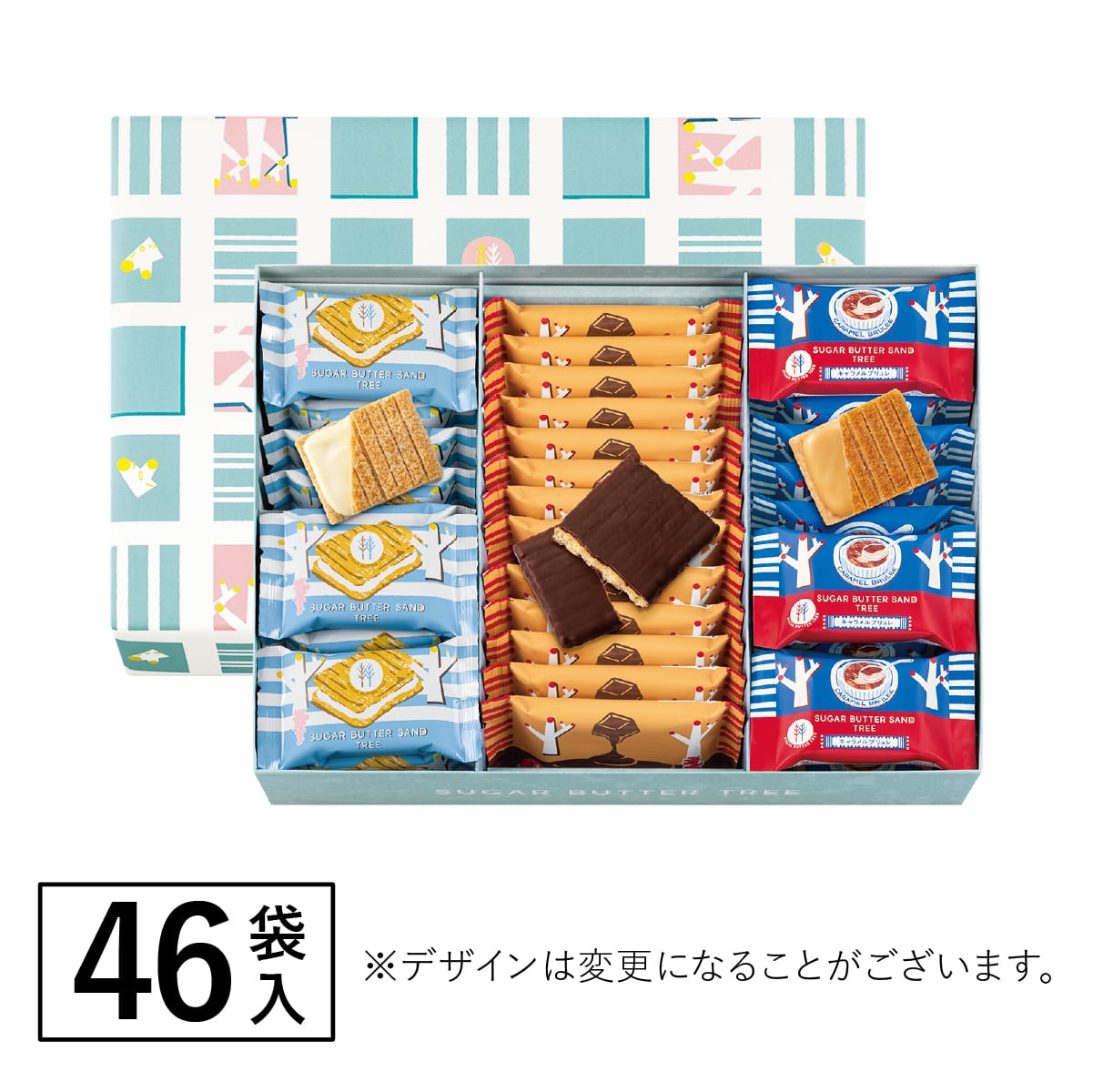砂糖奶油樹收藏盒 46袋入