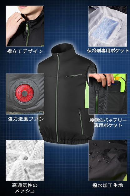 日本代購｜Noraui 空調作業服 - 2026暴風ファン空調作業服套裝｜Amazon JP