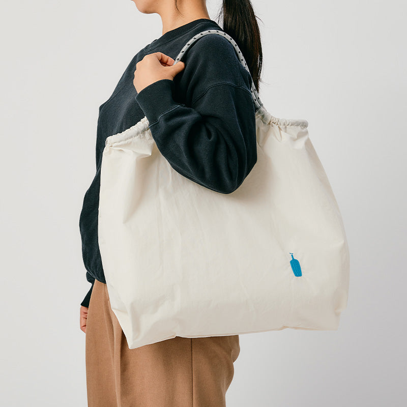 Blue bottle 藍瓶咖啡刺繡環保袋