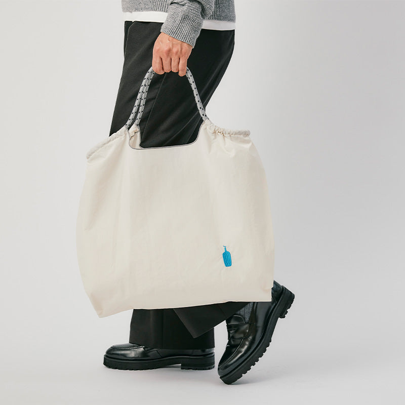 Blue bottle 藍瓶咖啡刺繡環保袋