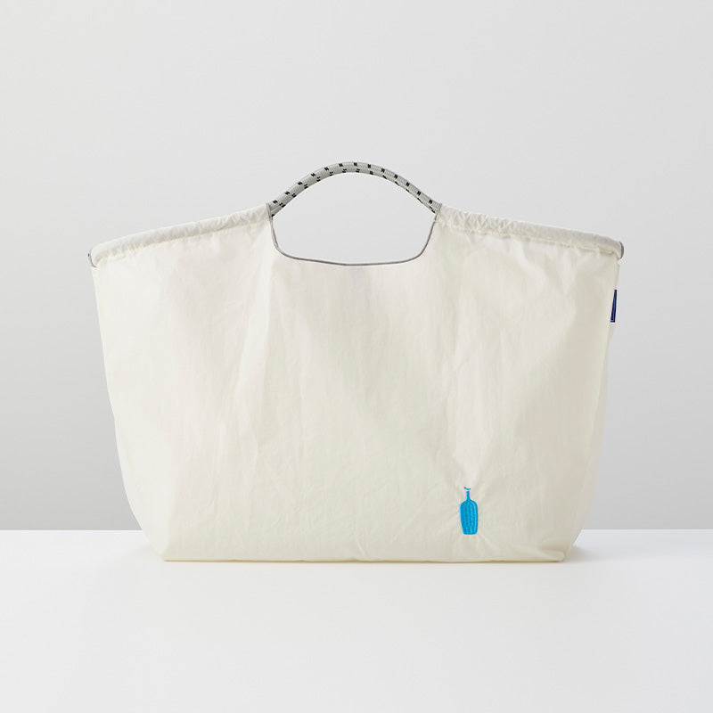 Blue bottle 藍瓶咖啡刺繡環保袋