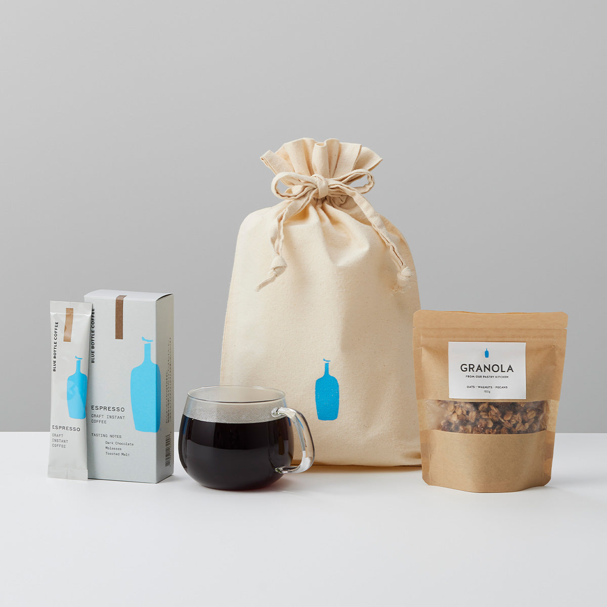 Blue bottle 藍瓶咖啡【線上限定】穀麥與即溶咖啡的配對組合