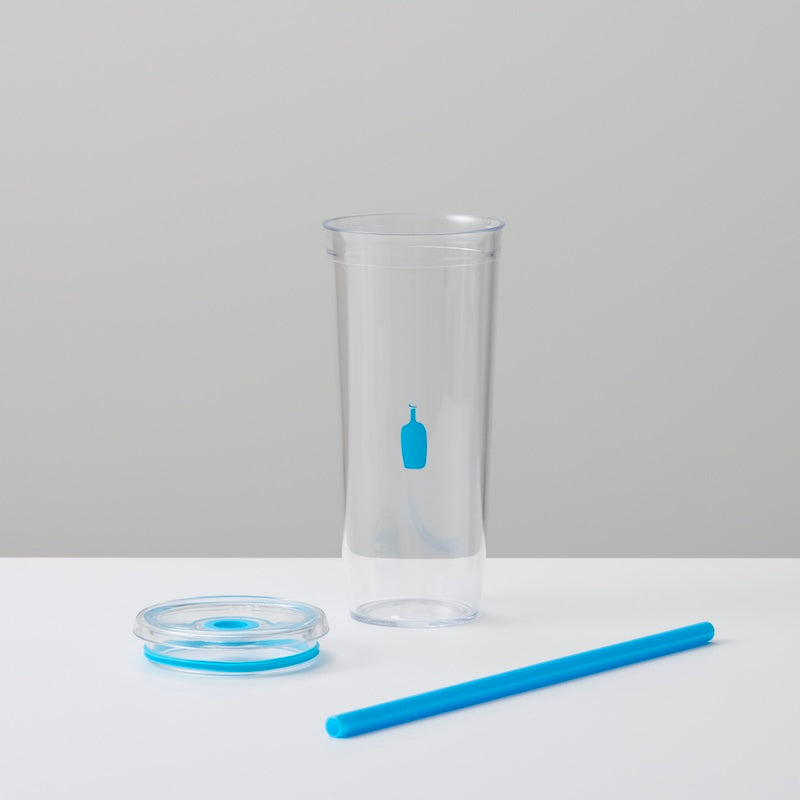 Blue bottle 藍瓶咖啡清透冷飲隨行杯 (20盎司)及即溶咖啡組合