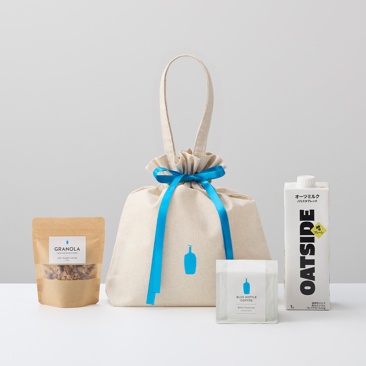 Blue bottle 藍瓶咖啡【線上限定】穀麥與燕麥奶的綜合咖啡選擇組合 in 蝴蝶結包裝