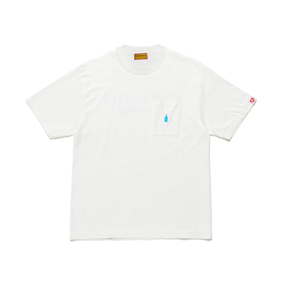 Blue bottle 藍瓶咖啡再入荷藍色瓶子咖啡 × Human Made T恤 白色