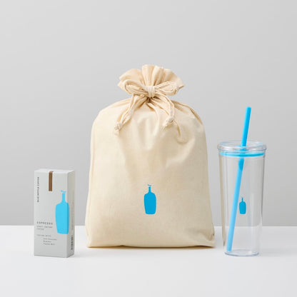 Blue bottle 藍瓶咖啡清透冷飲隨行杯 (20盎司)及即溶咖啡組合