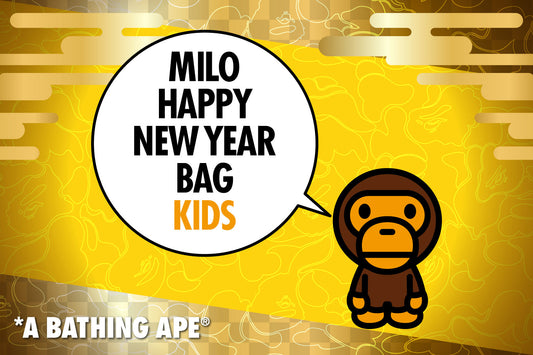 BAPE MILO HAPPY NEW YEAR BAG