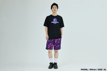 BAPE COLOR CAMO APE HEAD 單點沙灘短褲